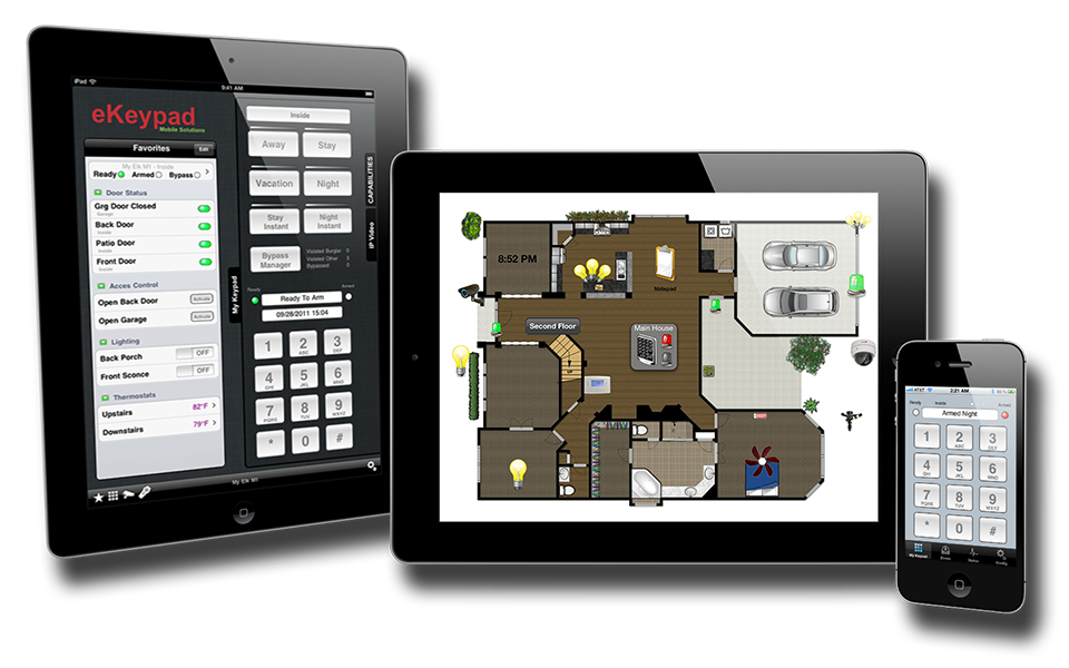Smartphone and tablet applications for security
